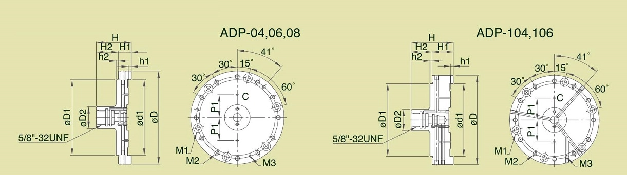 Монтажные пластины ADP